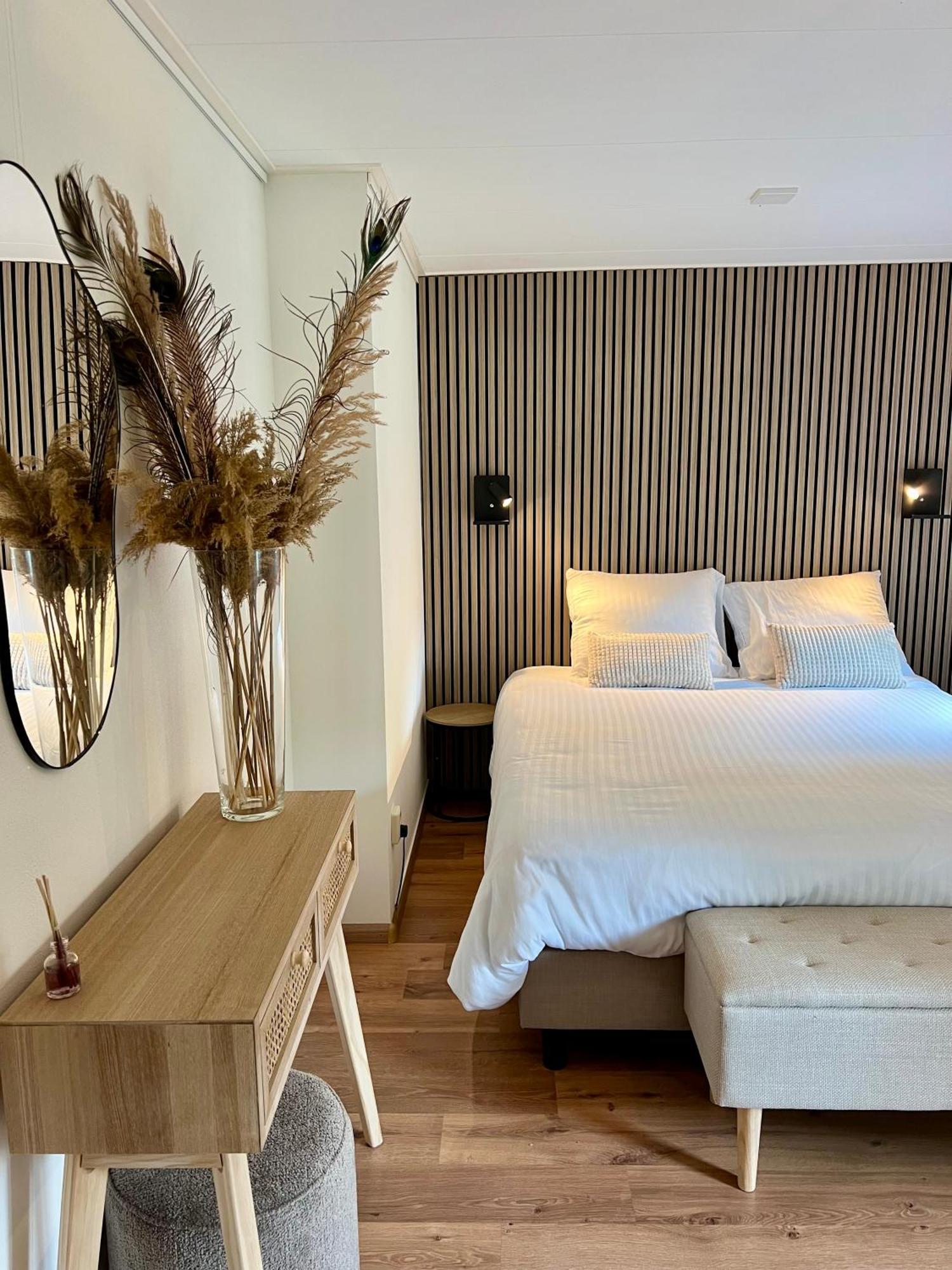 Luxe Boshuisje Met Prive Wellness & Jacuzzi Op De Veluwe เออร์เมโล ภายนอก รูปภาพ