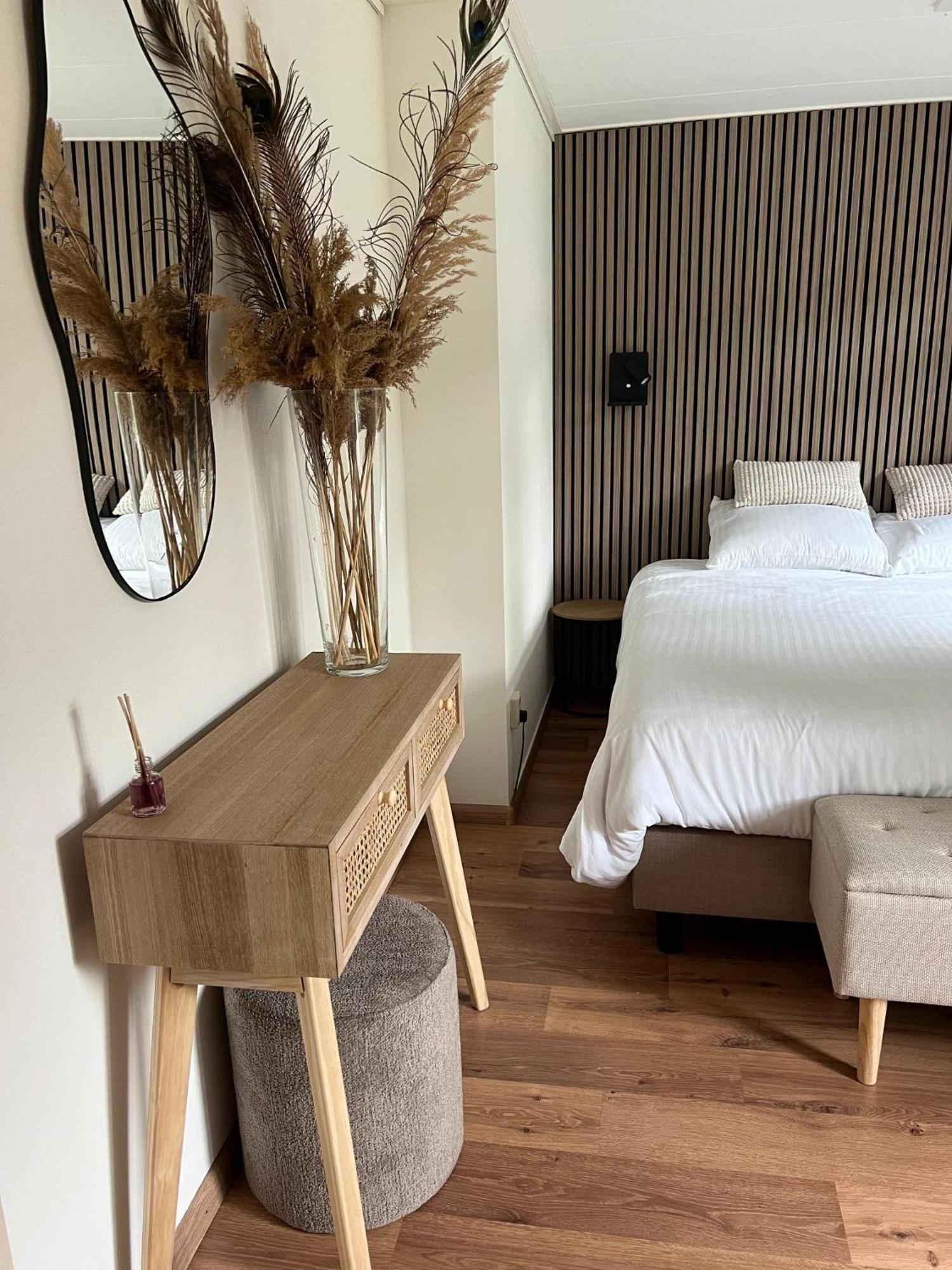 Luxe Boshuisje Met Prive Wellness & Jacuzzi Op De Veluwe เออร์เมโล ภายนอก รูปภาพ