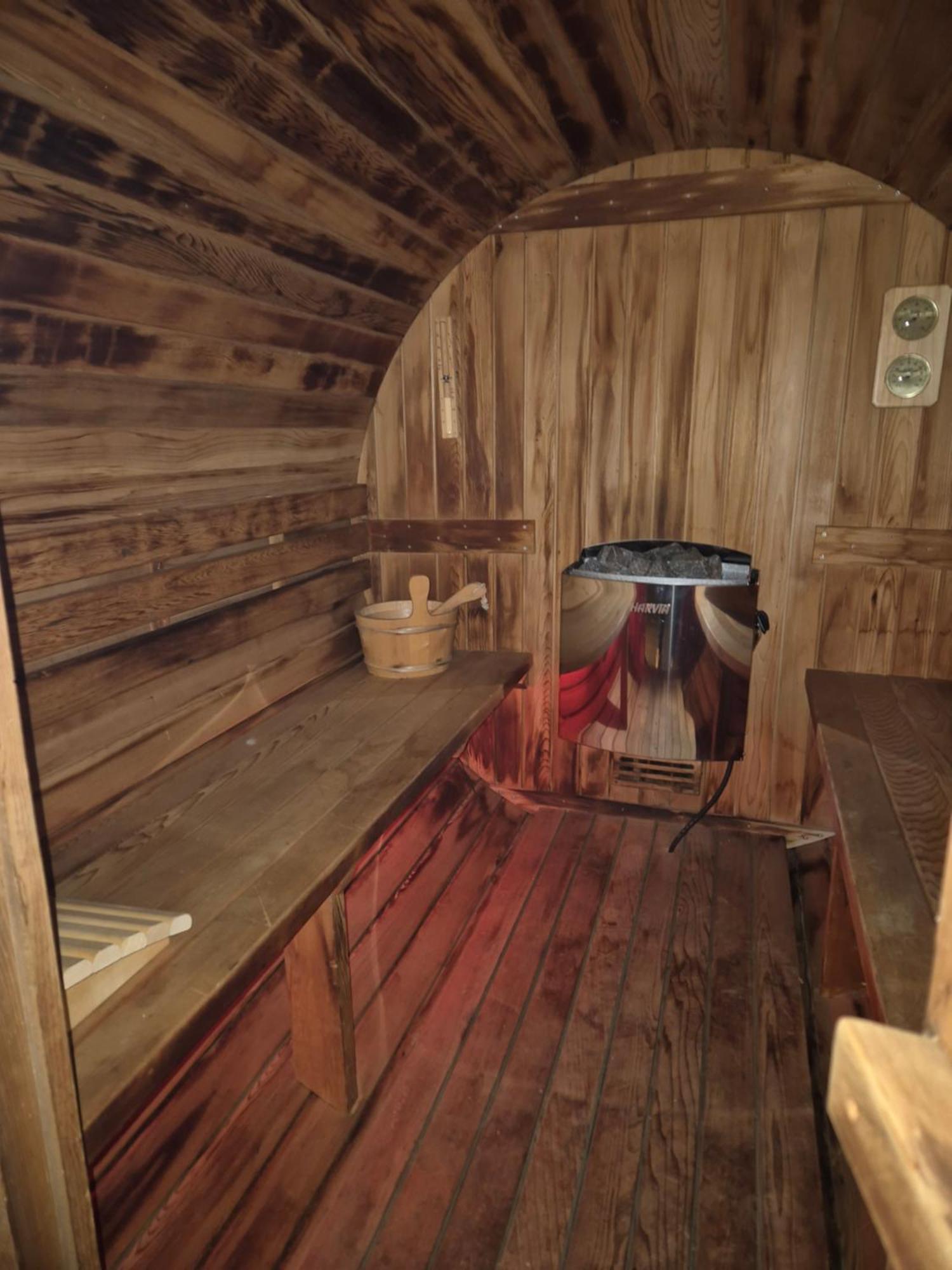 Luxe Boshuisje Met Prive Wellness & Jacuzzi Op De Veluwe เออร์เมโล ภายนอก รูปภาพ